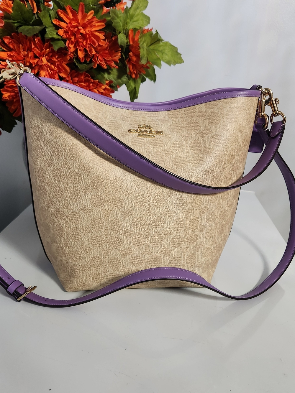 Coach Laurel Signature Canvas Hobo